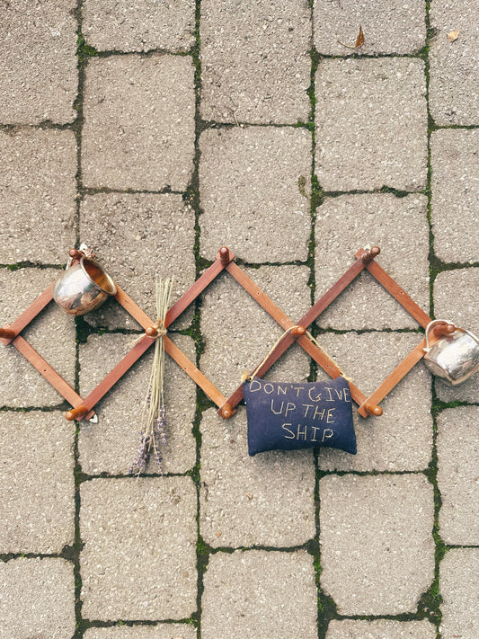 Vintage Peg Rack (expandable)