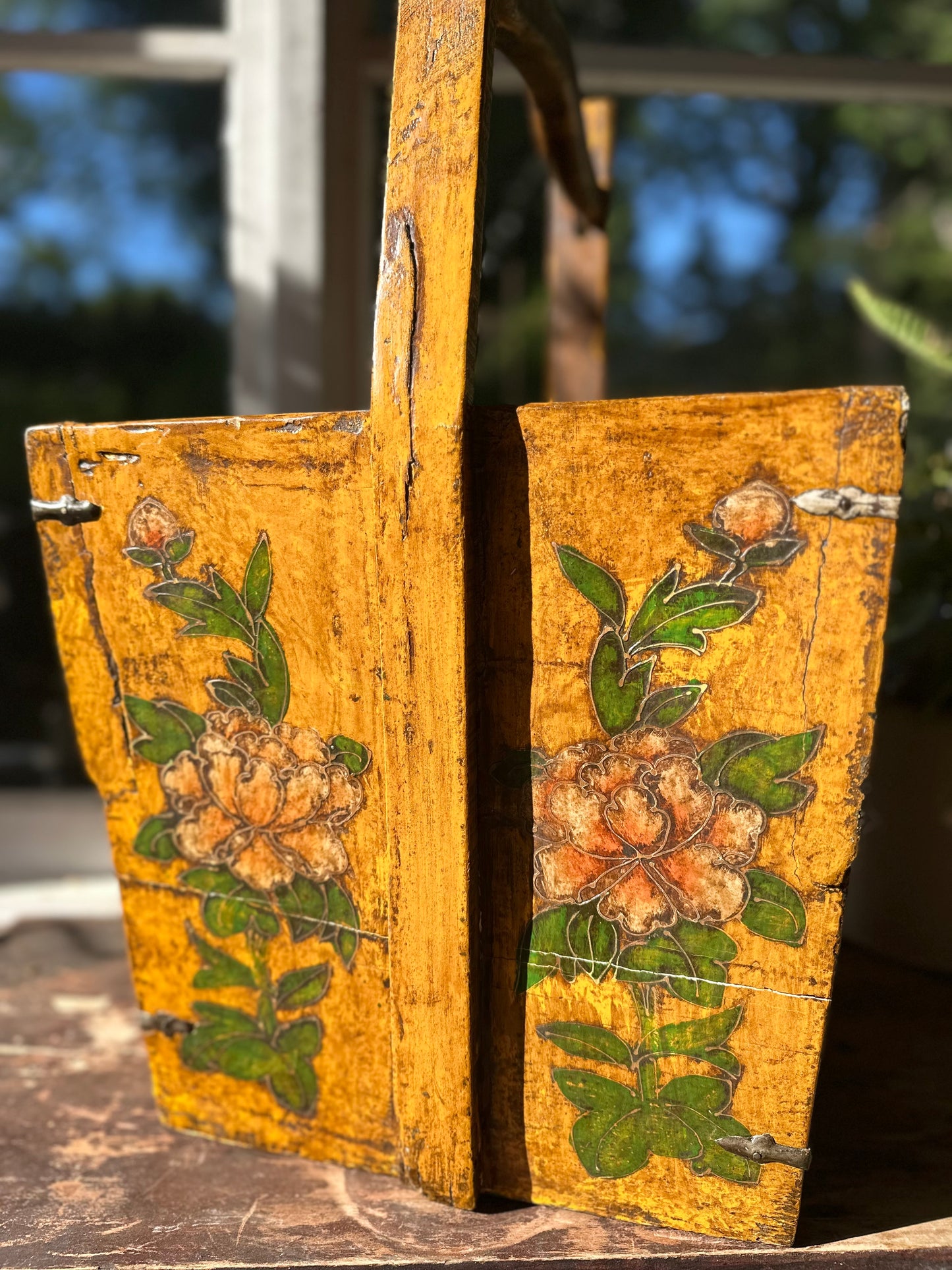 Chinese Wooden Rice Basket - LOCAL ORDER ONLY