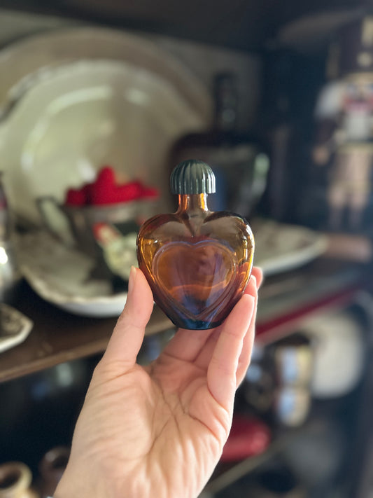Vintage Mini Paul Masson Heart Bottle