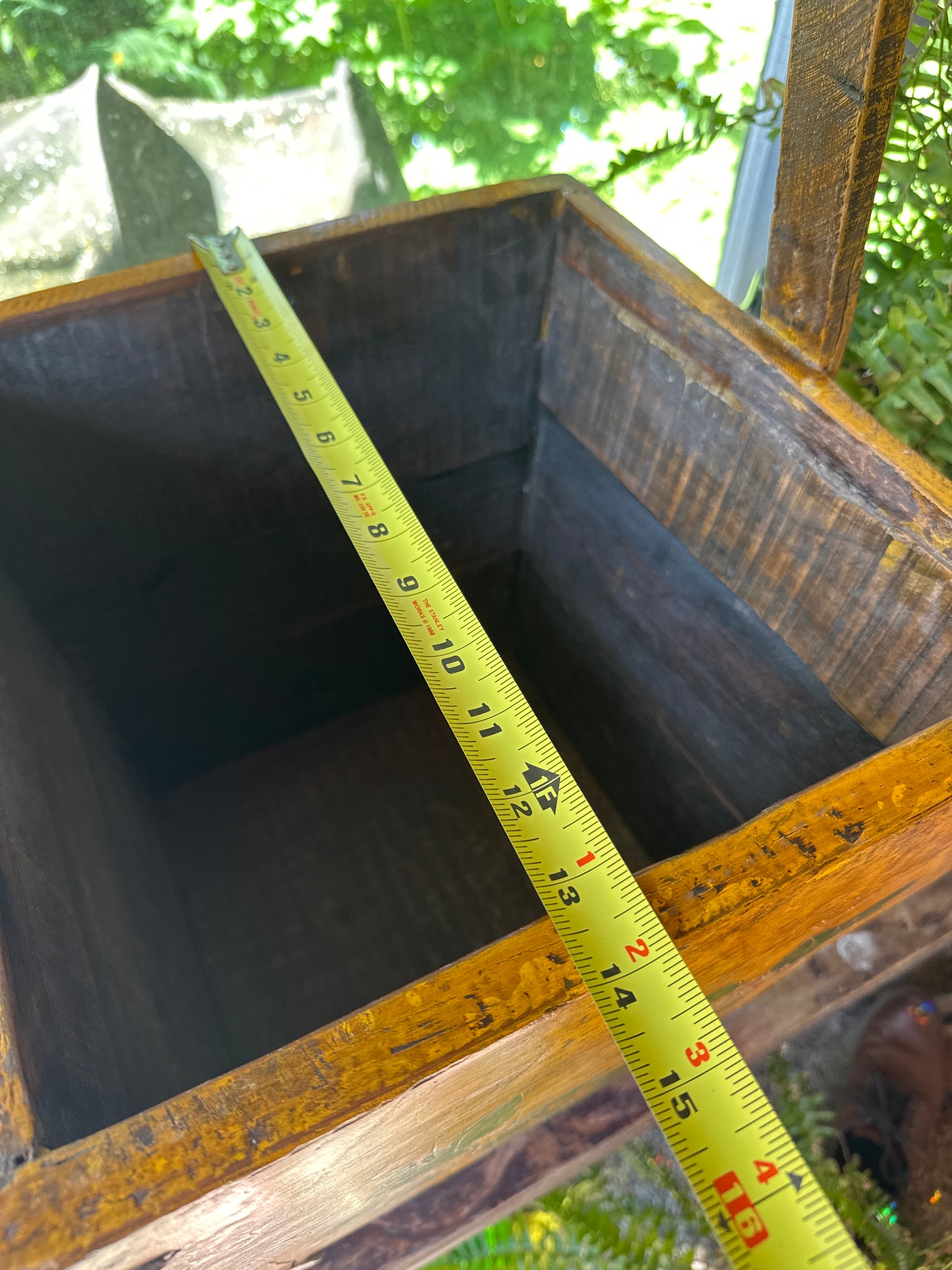 Chinese Wooden Rice Basket - LOCAL ORDER ONLY