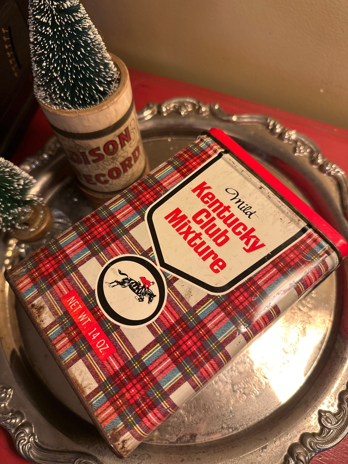 1950s Kentucky Club Tobacco Tin