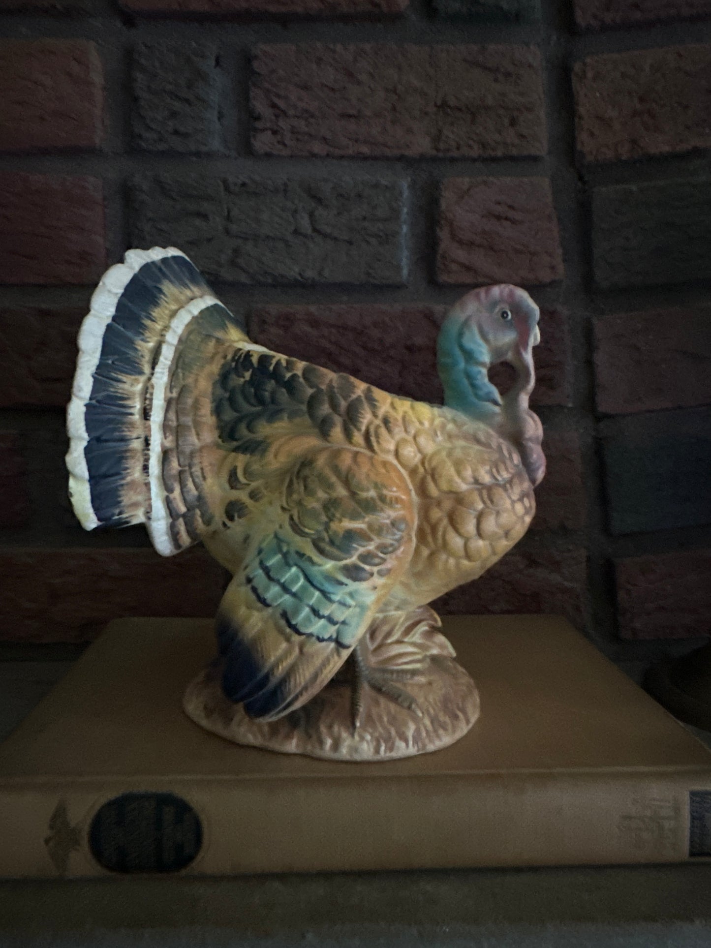 Vintage Napco Turkey Planter