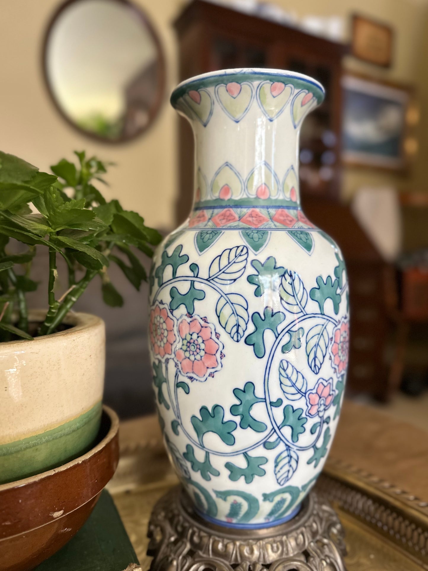 Vintage Chinoiserie Vase