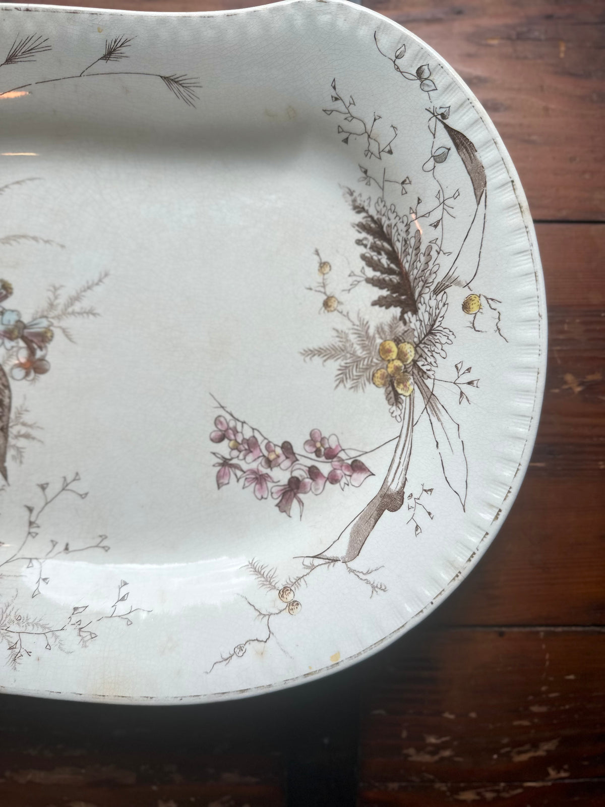 Antique Johnson Brothers Platter