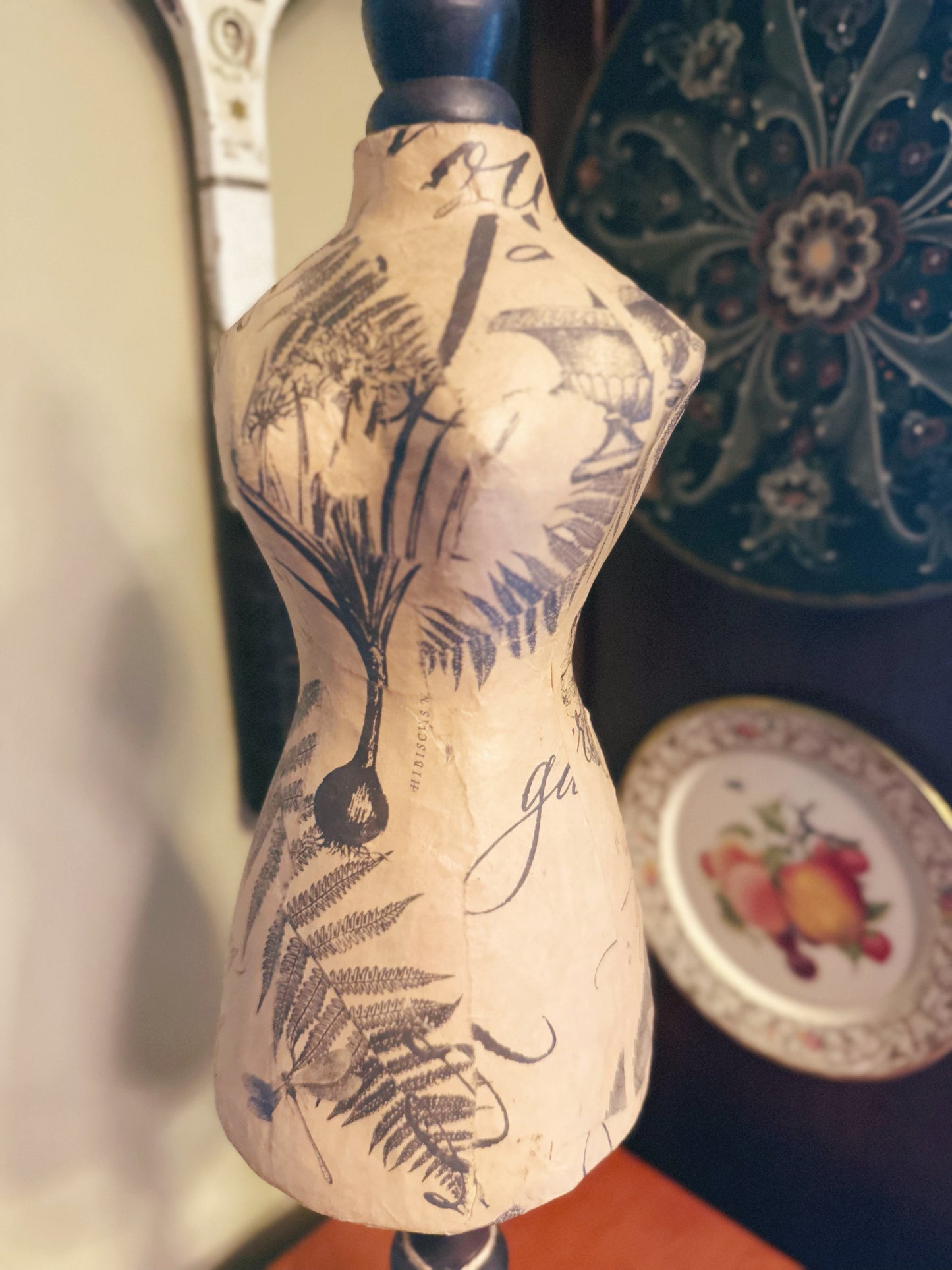 Vintage Tabletop Mannequin