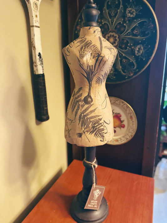 Vintage Tabletop Mannequin