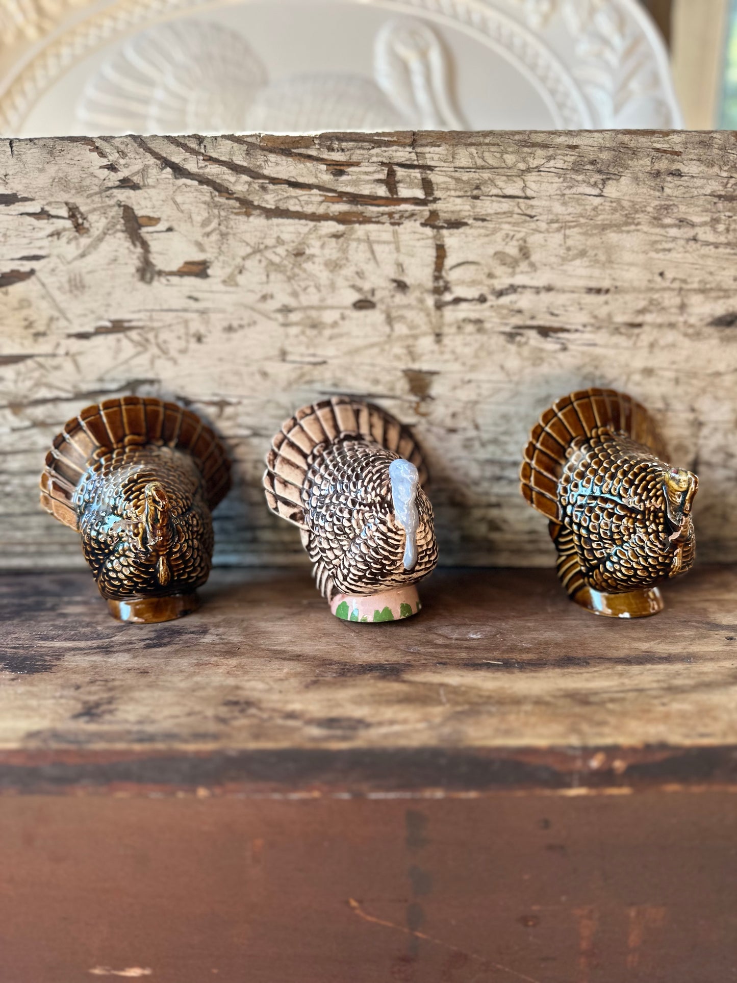 Vintage Turkey Statues