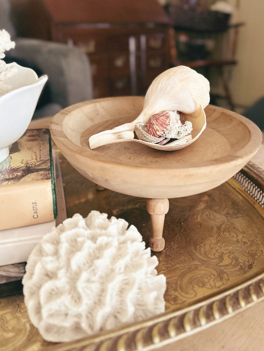 Vintage Hand Made Wooden Bowl