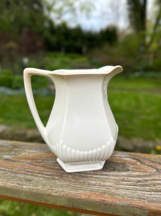 Vintage Wm Adams & Sons Ironstone Pitcher