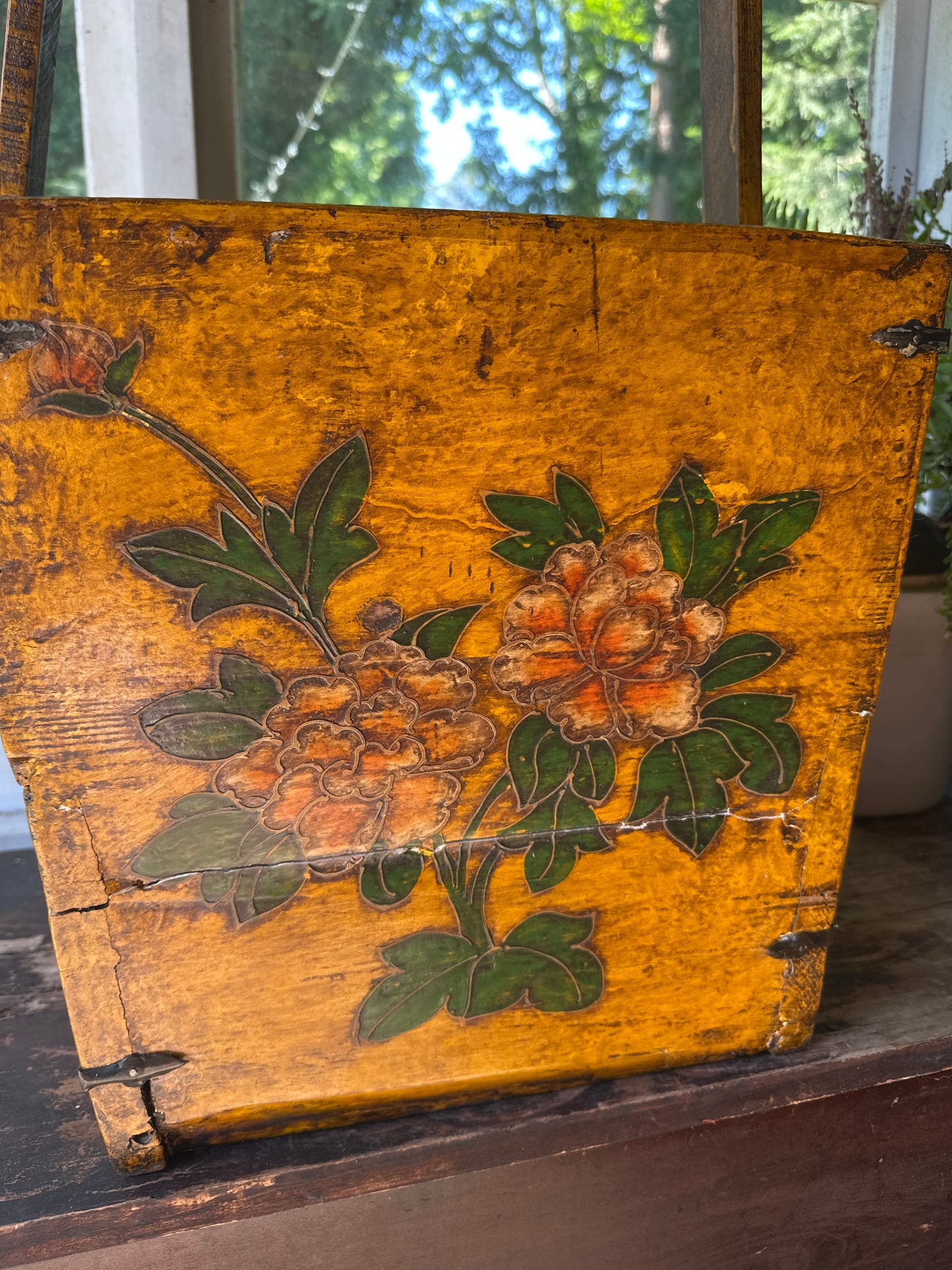 Chinese Wooden Rice Basket - LOCAL ORDER ONLY