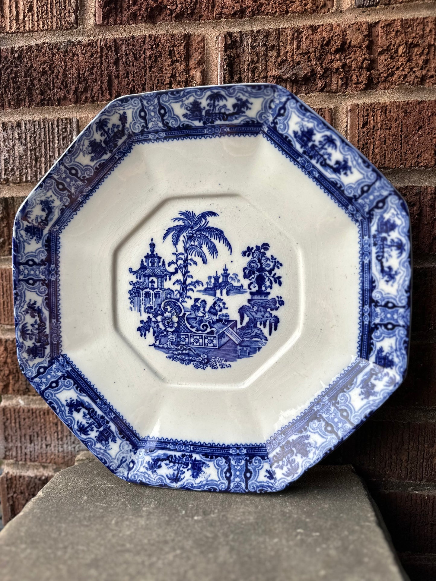 W.Adams Flow Blue Platter