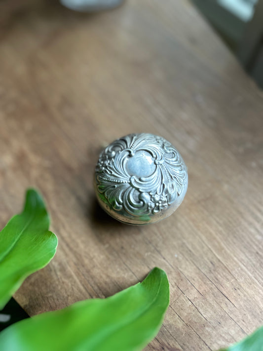 Vintage 1930s Alvin S20 Sterling Silver Covered YoYo