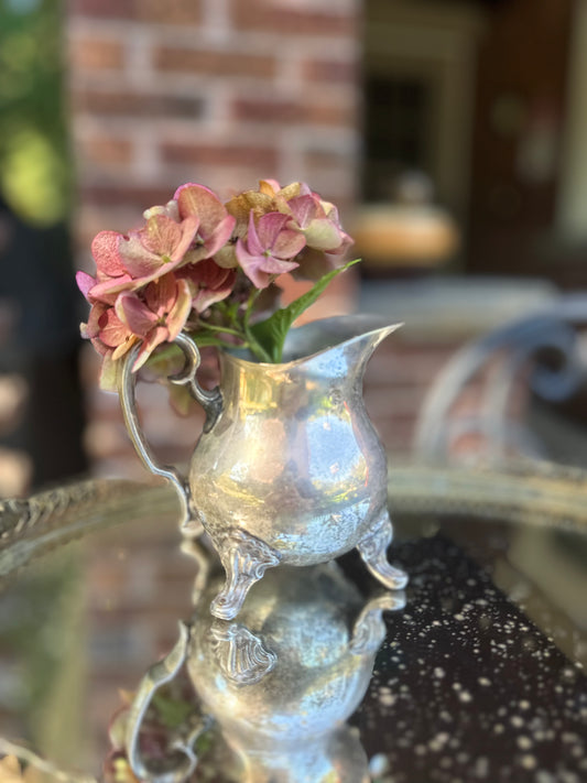 Vintage Silver-plate Creamer