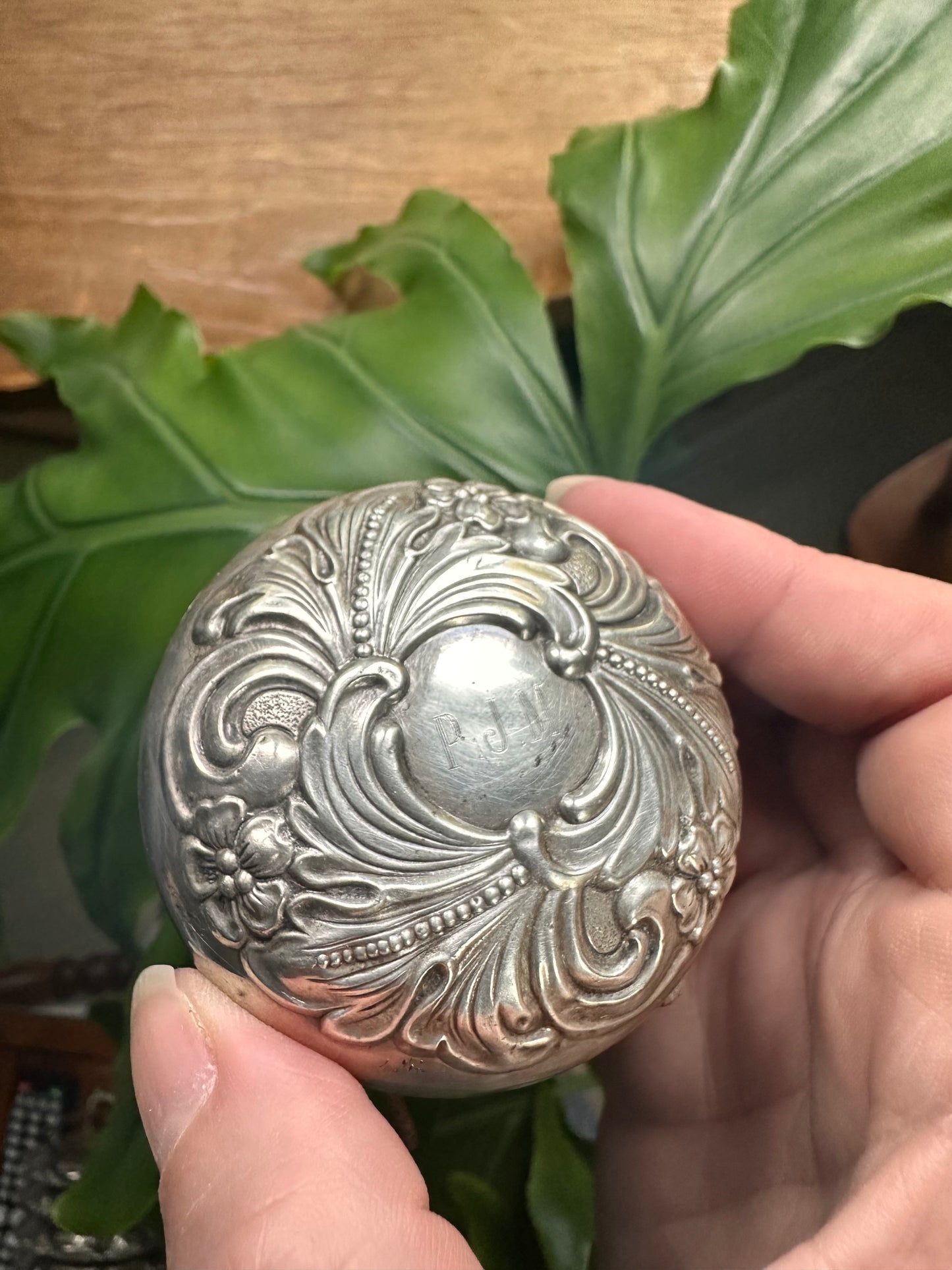 Vintage 1930s Alvin S20 Sterling Silver Covered YoYo