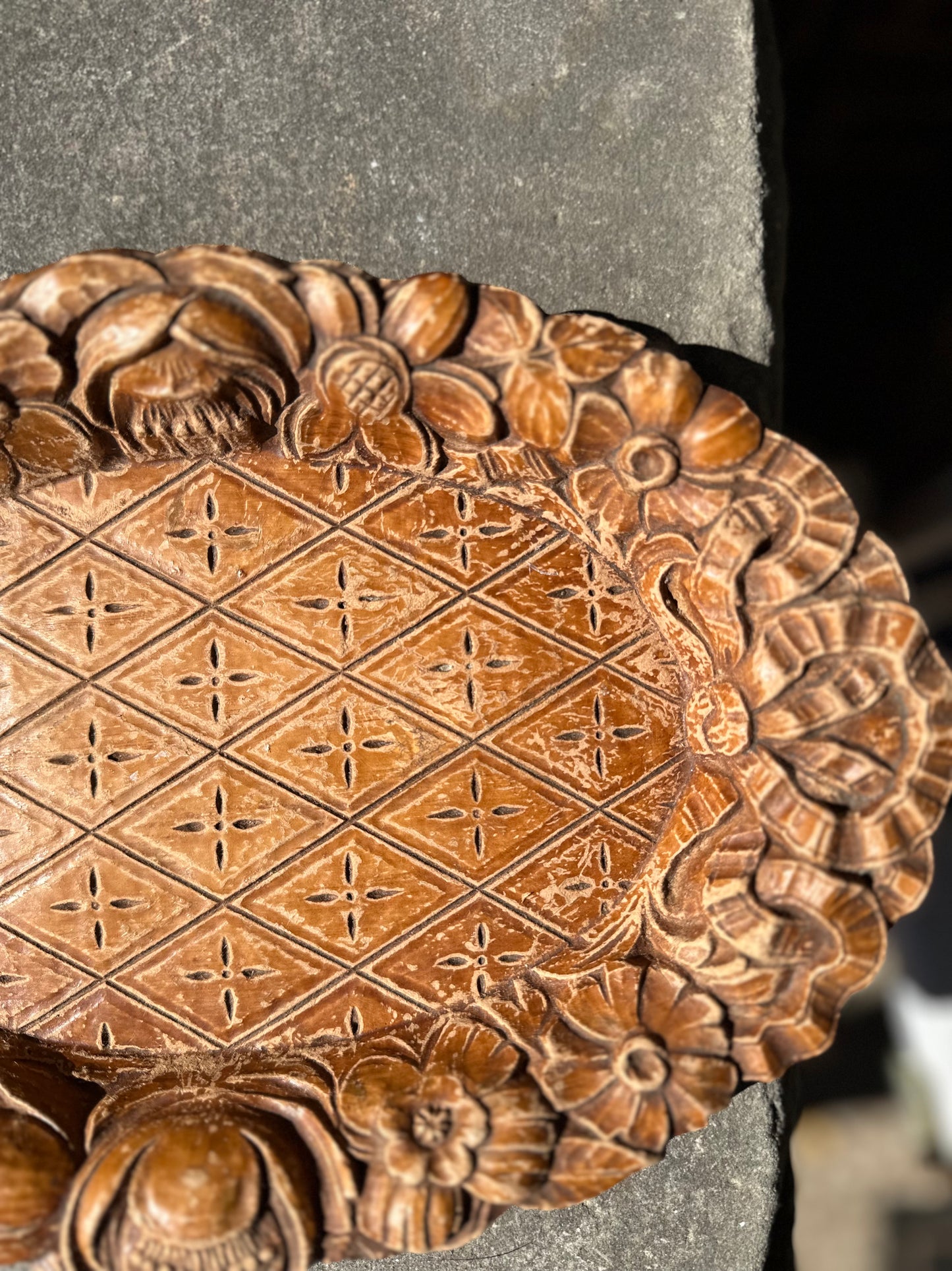 Vintage Syroco Oval Dish