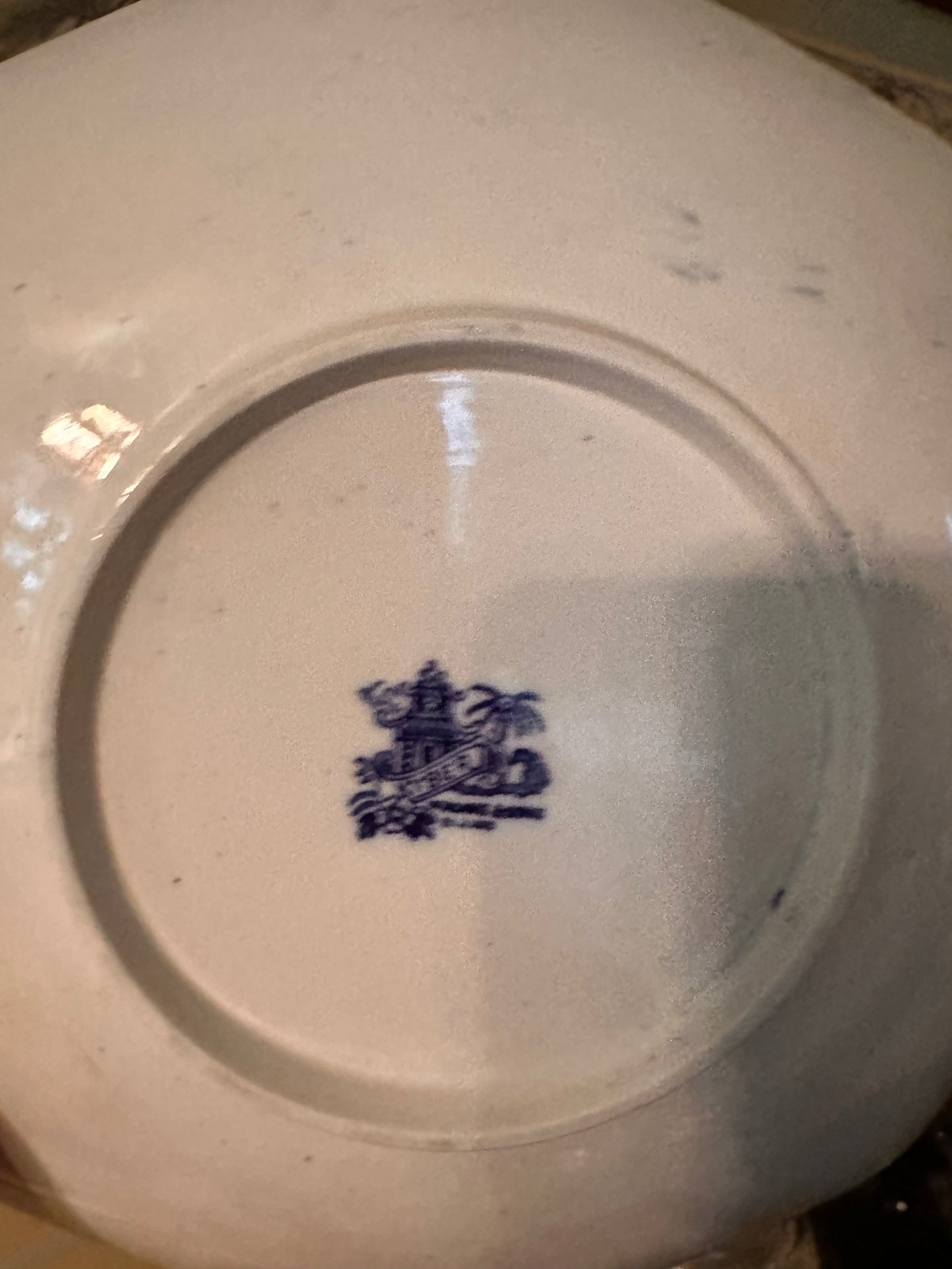 W.Adams Flow Blue Platter