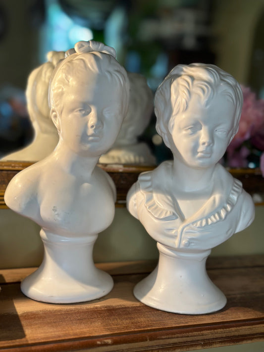 Napcoware Chalkware Busts