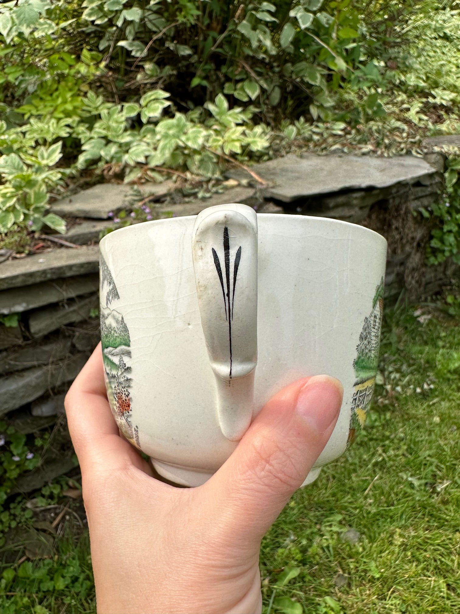 Adams England Oversized Mug - A Mountain View - Gem City Mercantile