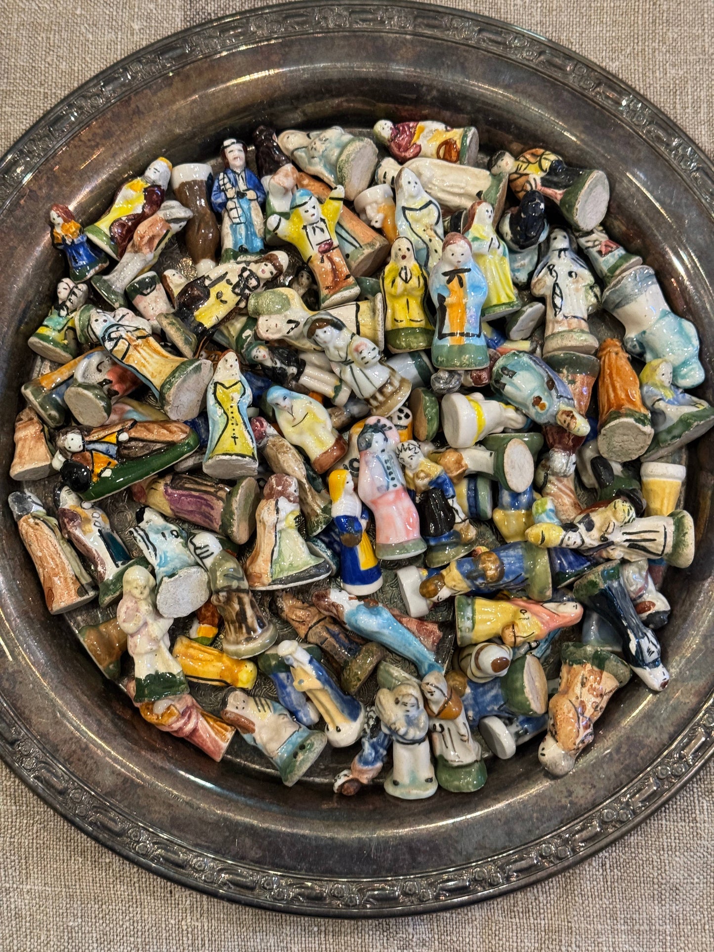 French Feves and Santons