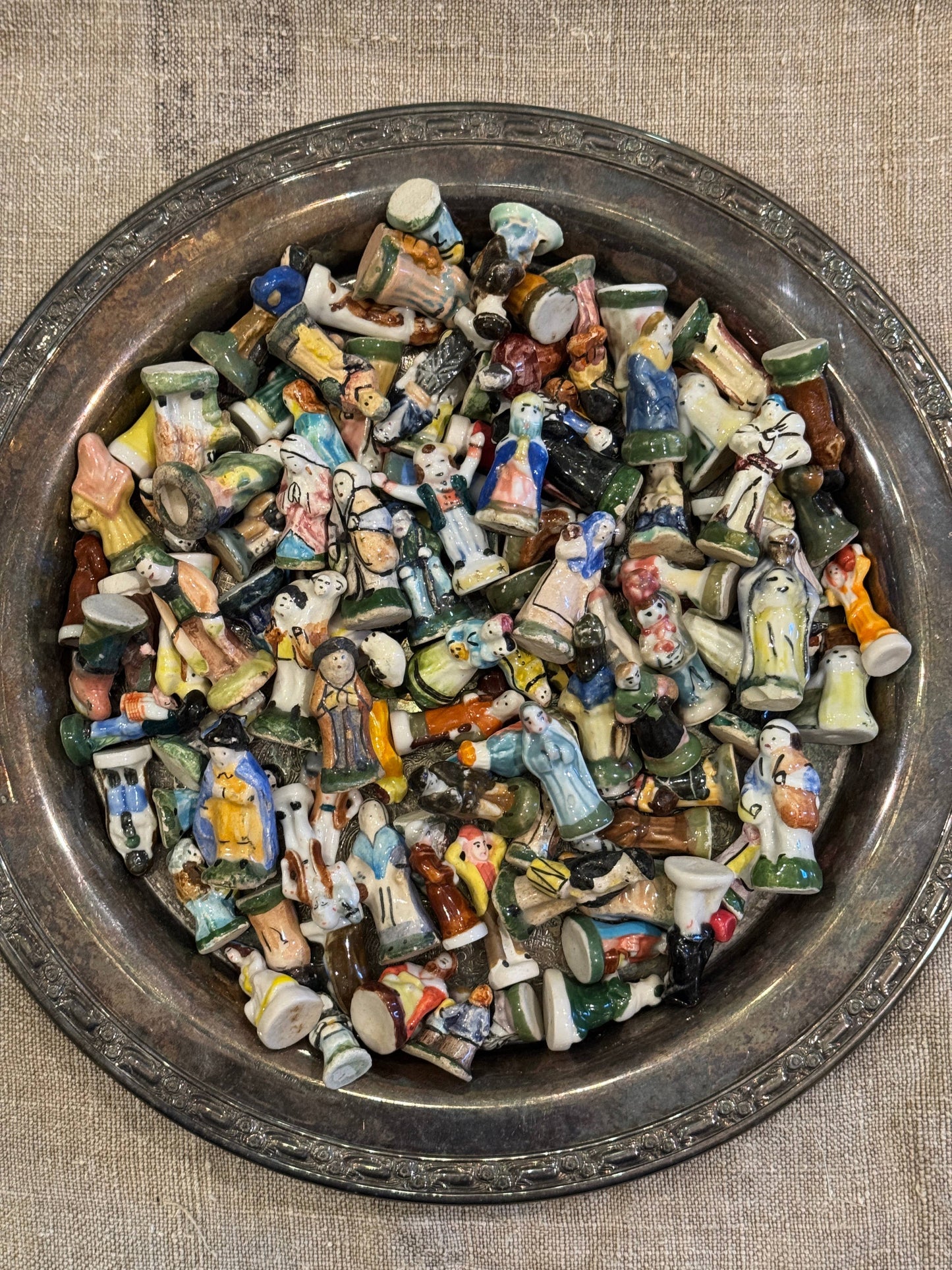 French Feves and Santons