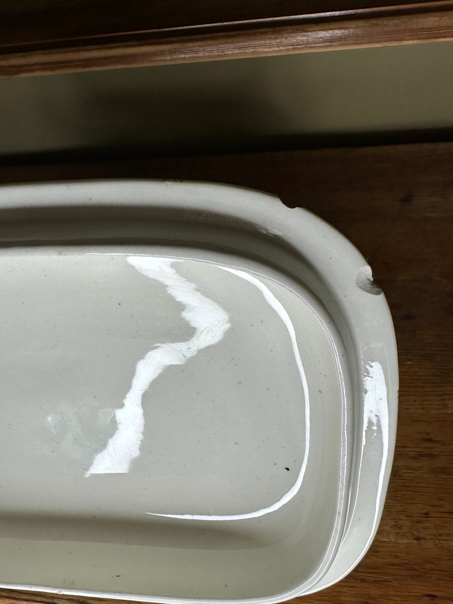 Vintage Transferware Covered Dish