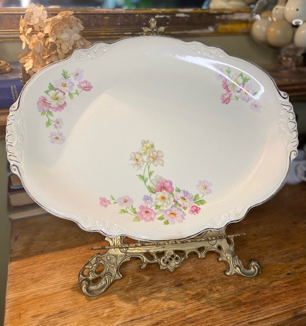 Vintage Homer Laughlin Virginia Rose Platter