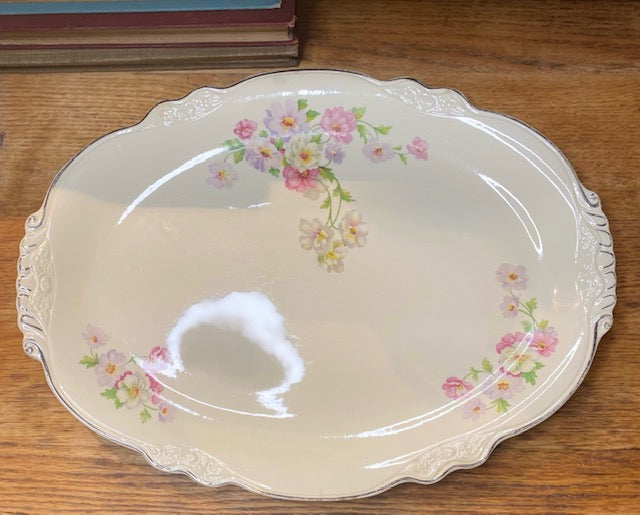 Vintage Homer Laughlin Virginia Rose Platter