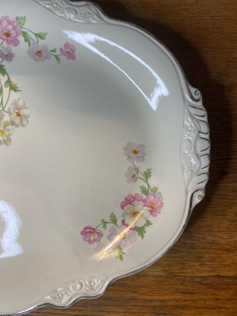 Vintage Homer Laughlin Virginia Rose Platter