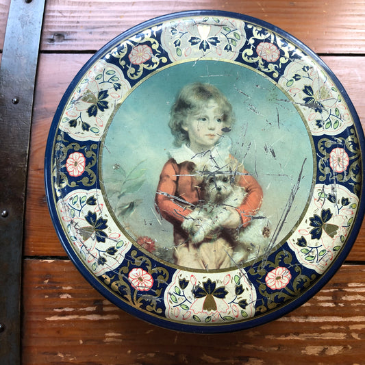Vintage English Biscuit Tin