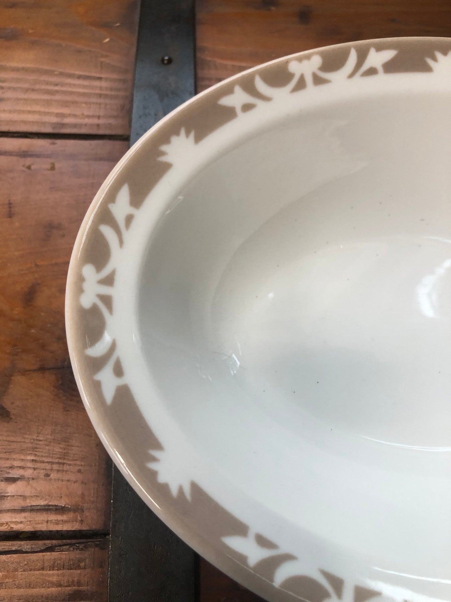 Syracuse China Oval Serving Dish