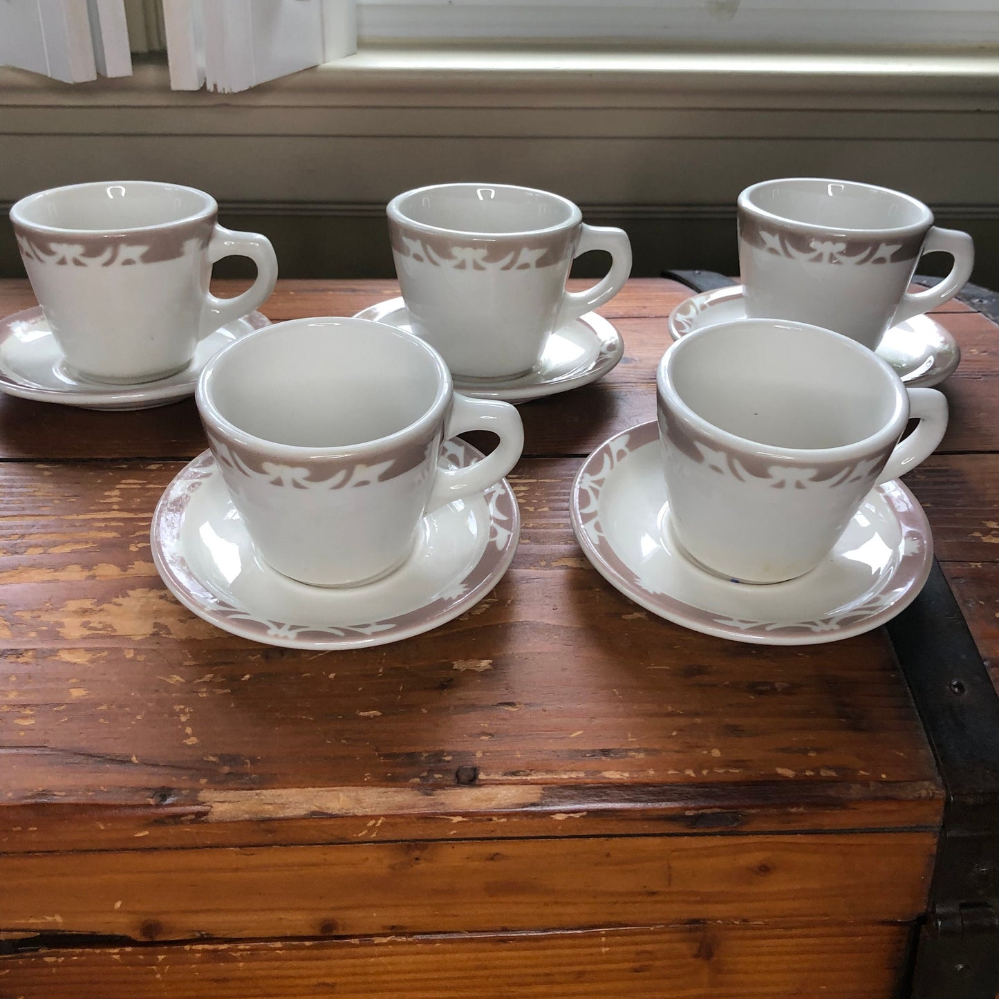 Vintage Syracuse China Cups & Saucers